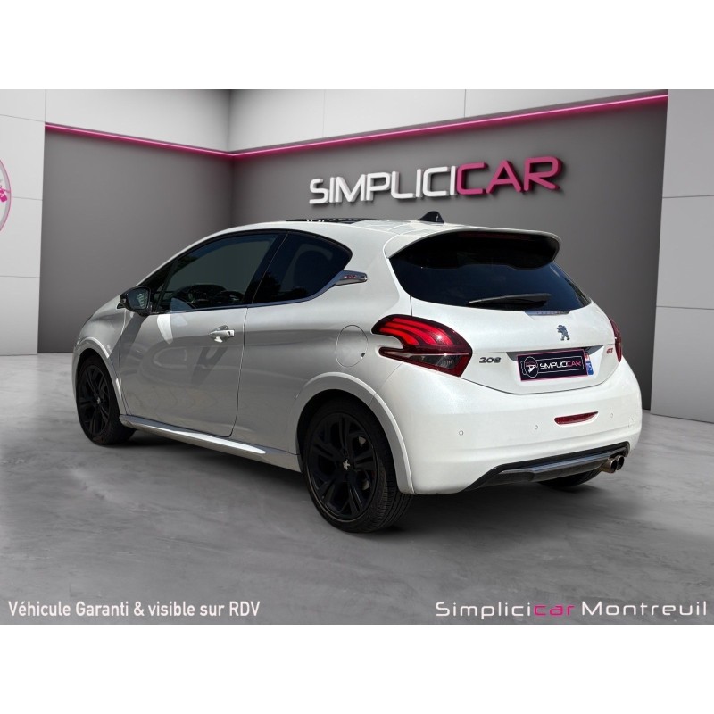 PEUGEOT 208 1.6 THP  208 ch SS BVM6 GTi camera toit pano suivi garantie 12 mois