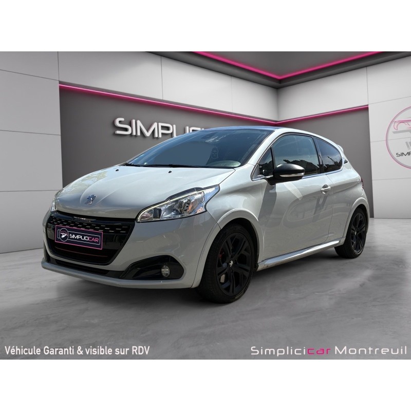 PEUGEOT 208 1.6 THP  208 ch SS BVM6 GTi camera toit pano suivi garantie 12 mois