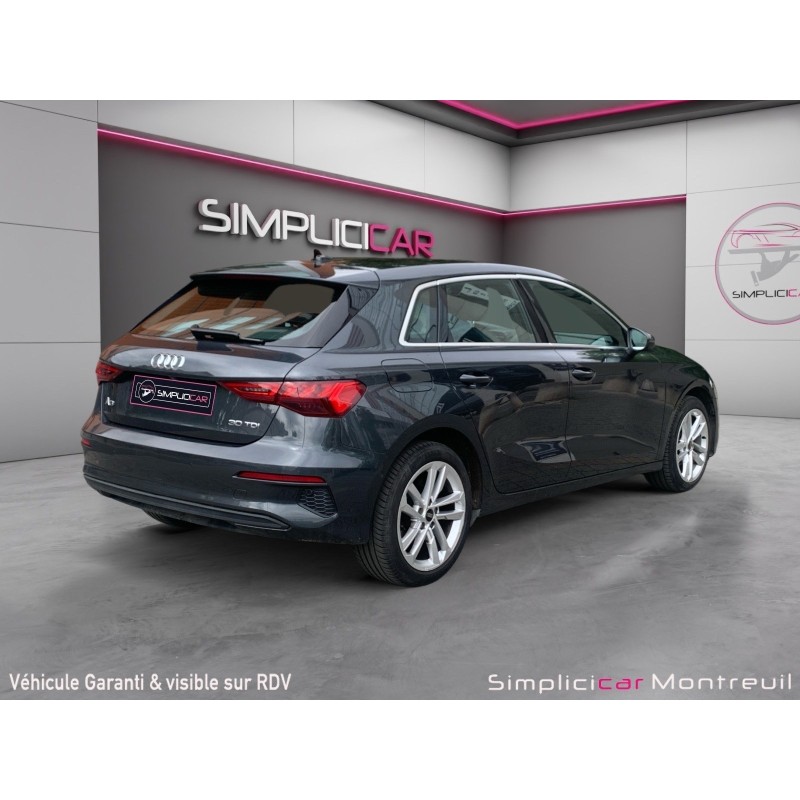 AUDI A3 SPORTBACK 30 TDI 116 S tronic 7 Business camera de recul  automatique garantie 12 mois