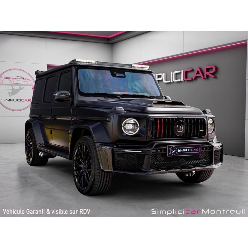 MERCEDES CLASSE G G 63 AMG BVA9 BRABUS 800 FULL FULL BRABUS CARBONE NEUF DISPO FACELIFT TV