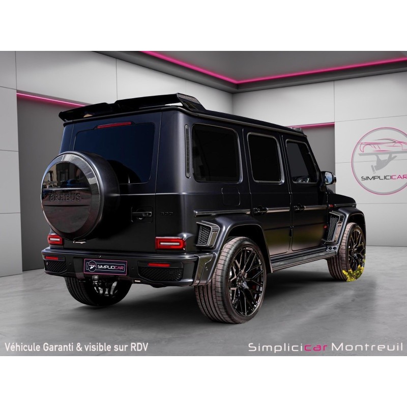 MERCEDES CLASSE G G 63 AMG BVA9 BRABUS 800 FULL FULL BRABUS CARBONE NEUF DISPO FACELIFT TV