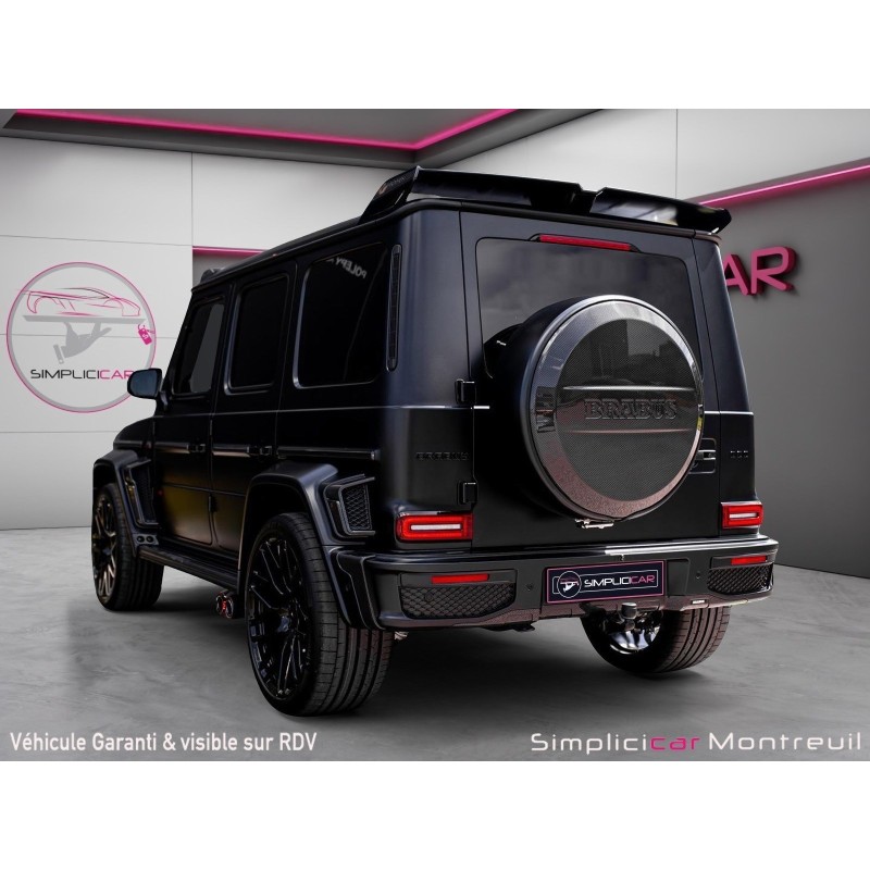 MERCEDES CLASSE G G 63 AMG BVA9 BRABUS 800 FULL FULL BRABUS CARBONE NEUF DISPO FACELIFT TV