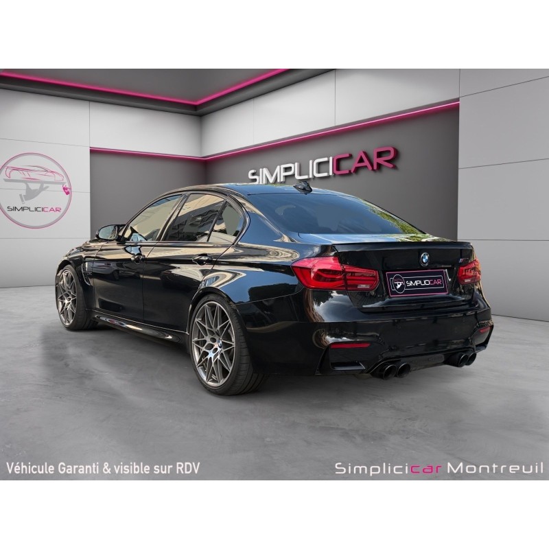 BMW M3 F80 450 ch Pack Competition M DKG7 historique suivi complet carplay garantie 12 mois