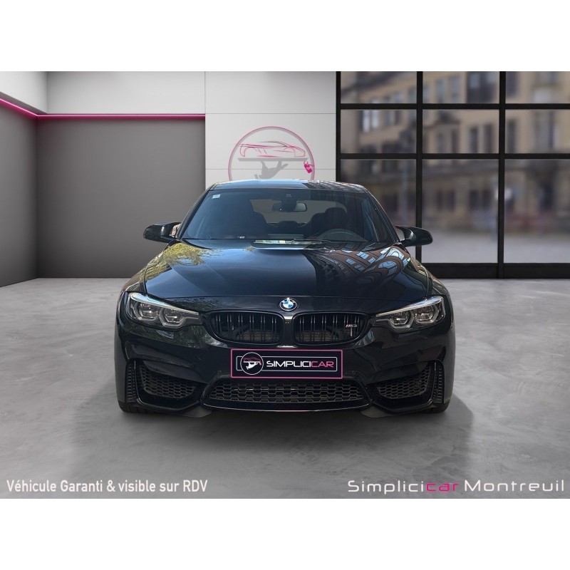 BMW M3 F80 450 ch Pack Competition M DKG7 historique suivi complet carplay garantie 12 mois