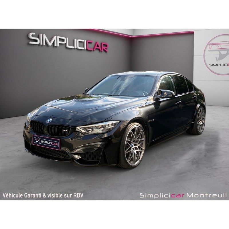 BMW M3 F80 450 ch Pack Competition M DKG7 historique suivi complet carplay garantie 12 mois