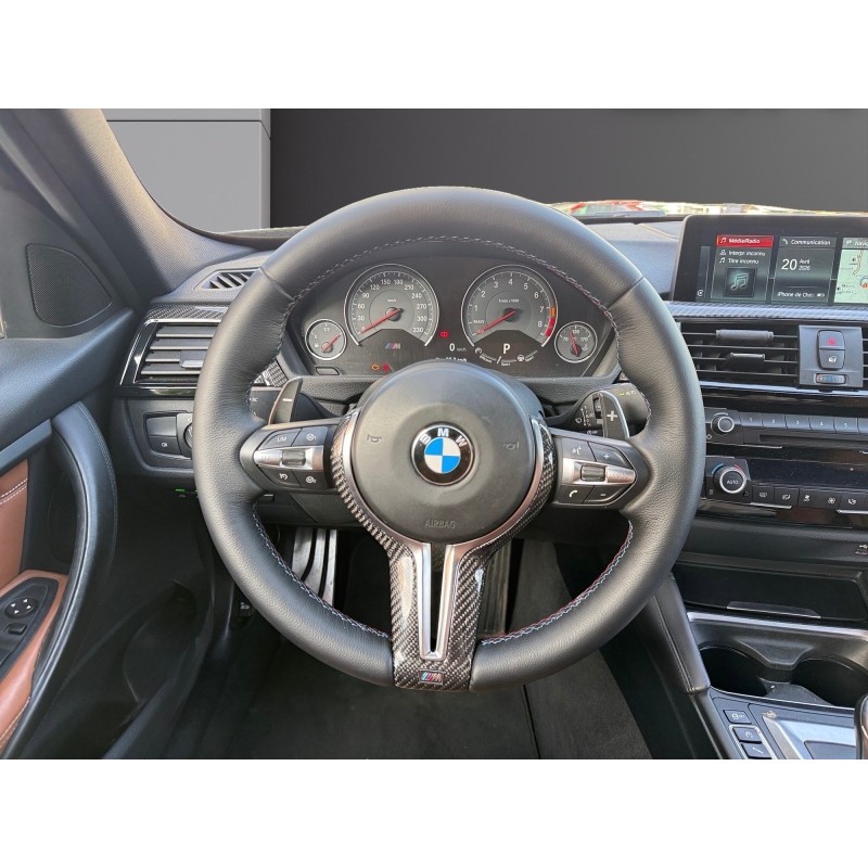 BMW M3 F80 450 ch Pack Competition M DKG7 historique suivi complet carplay garantie 12 mois