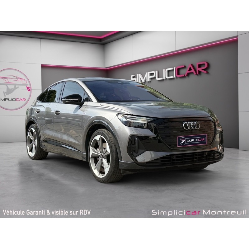 AUDI Q4 E-TRON SPORTBACK 50 quattro 299 ch 82 kW S line Sièges Chauffant Attelage Garantie 12 Mois