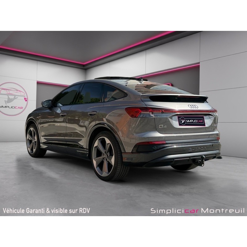 AUDI Q4 E-TRON SPORTBACK 50 quattro 299 ch 82 kW S line Sièges Chauffant Attelage Garantie 12 Mois