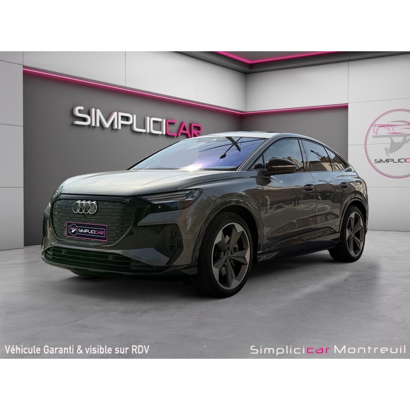AUDI Q4 E-TRON SPORTBACK 50 quattro 299 ch 82 kW S line Sièges Chauffant Attelage Garantie 12 Mois