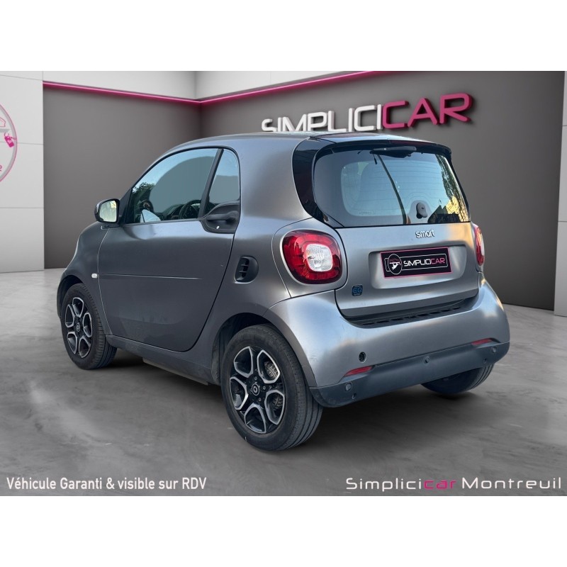 SMART FORTWO COUPE 82 ch Electrique BA1 Prime Caméra de recul Sièges cuir chauffants Garantie 12 mois