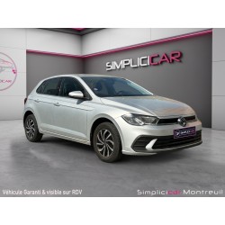VOLKSWAGEN POLO 1.0 TSI 95 SS BVM5 Life virtual cockpit carplay suivi complet garantie 12 mois