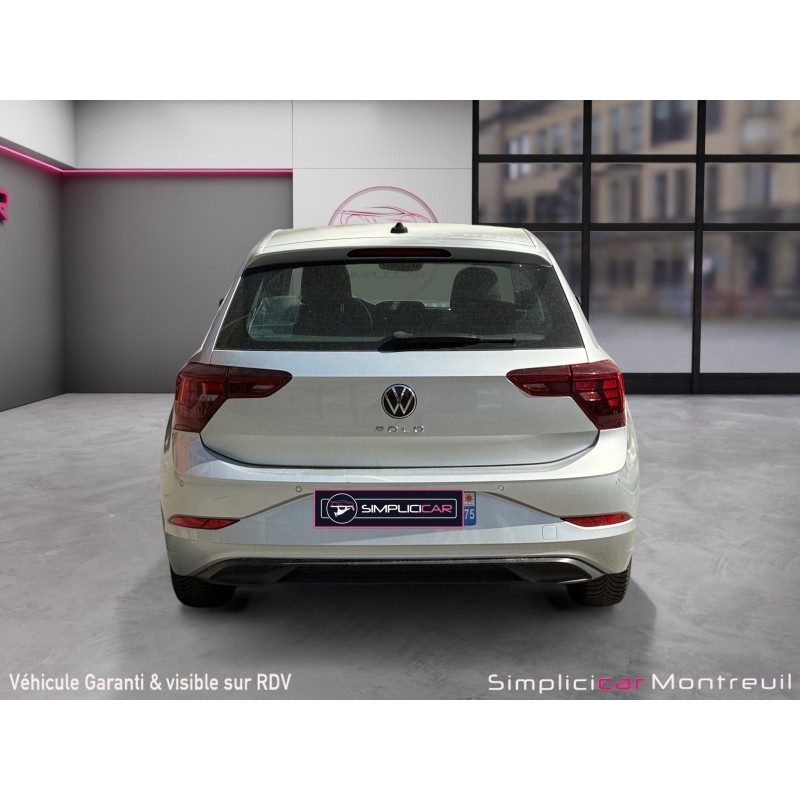 VOLKSWAGEN POLO 1.0 TSI 95 SS BVM5 Life virtual cockpit carplay suivi complet garantie 12 mois